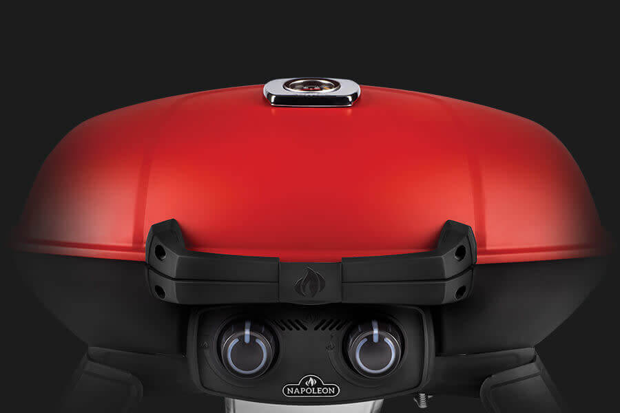 Napoleon TravelQ™ 285X Portable Propane Gas Grill - Blue/Red