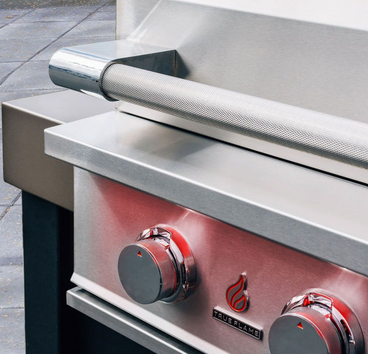 True Flame 32″ 4-Burner Gas Grill with Mobile Cart