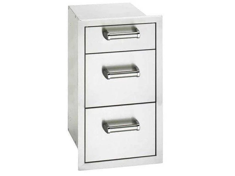 Fire Magic Electric Grill Island Bundle with Triple Drawer