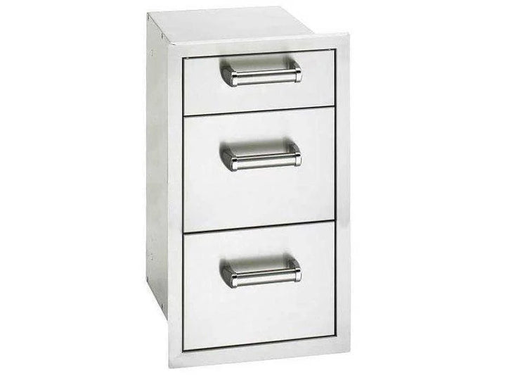 Fire Magic Electric Grill Island Bundle with Triple Drawer