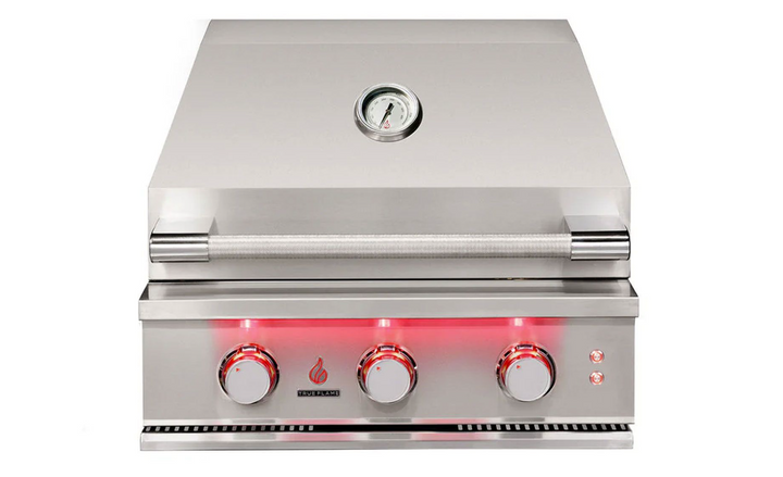 True Flame 25″ 3-Burner Built-In Gas Grill