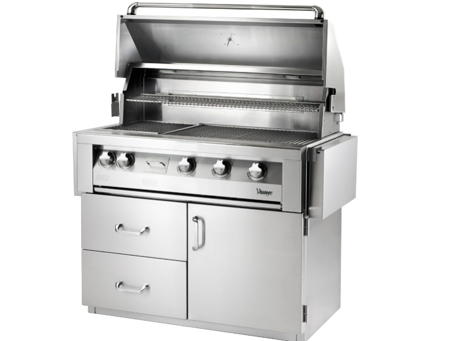 Vintage Grills 42" Freestanding Gas Grill on Deluxe Cart