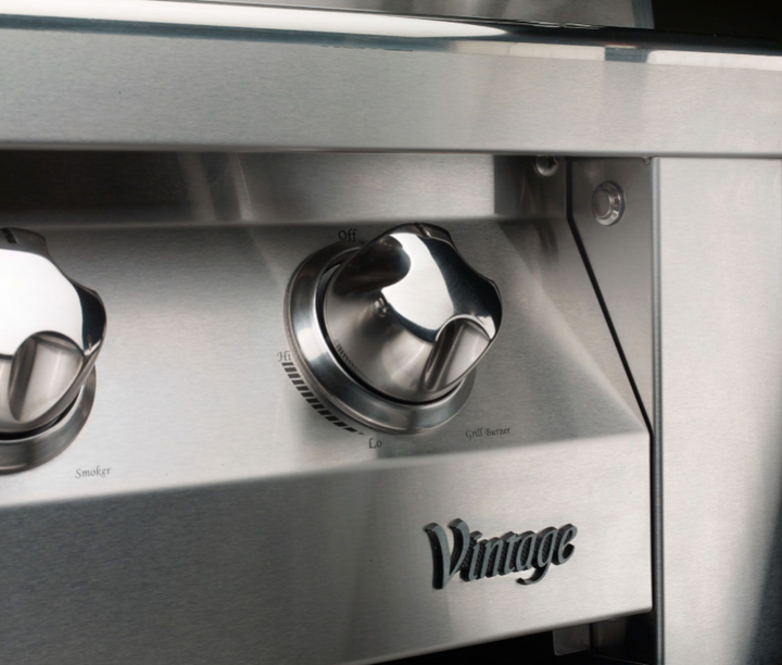 Vintage Grills 42" Freestanding Gas Grill on Deluxe Cart